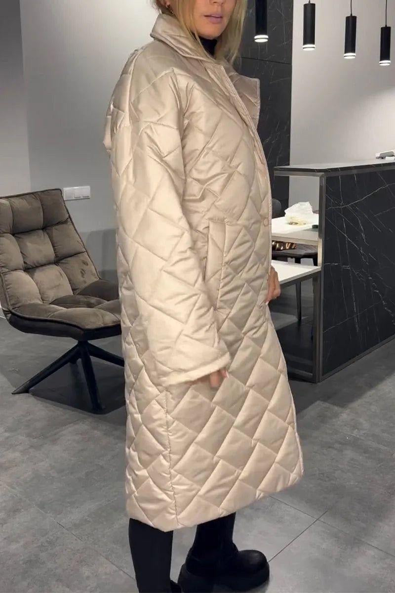 • Piumino Lungo Trapuntato Luxury Chic Made in Italy ultime disponibilità